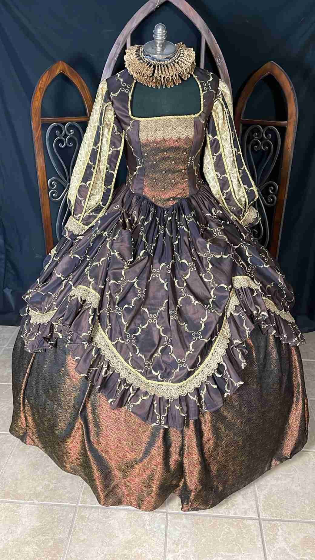 Renaissance Masquerade Gown