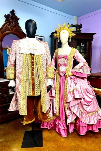 Pink 1700’s Ballgown