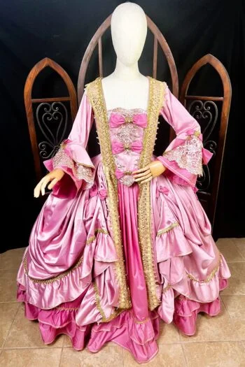 Pink 1700’s Ballgown