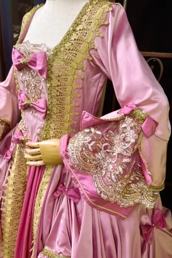 Pink 1700’s Ballgown