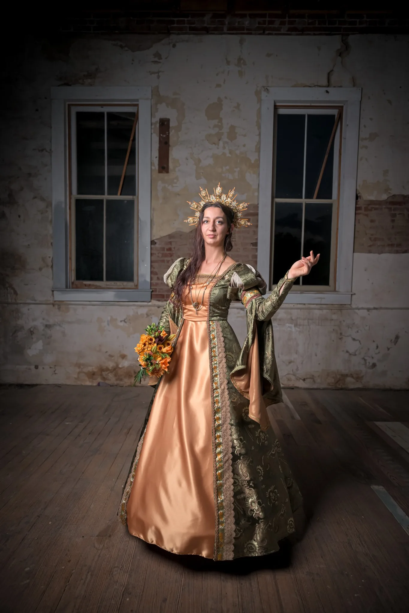 Maid Marian Inspired Gown