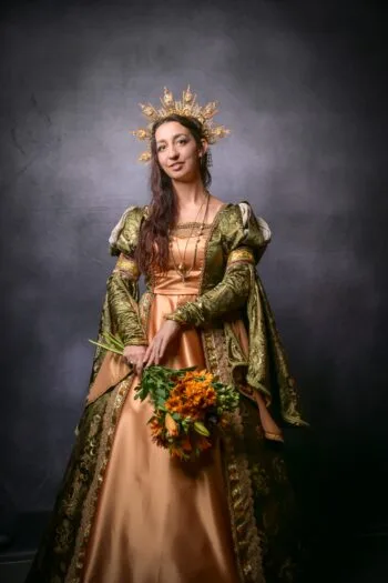 Maid Marian Inspired Gown